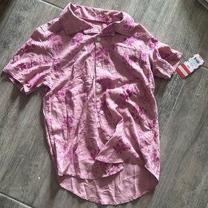 Cat and Jack sino Hawaiian shirt